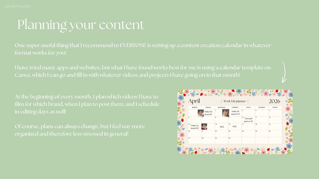 Nail Content Creation guide