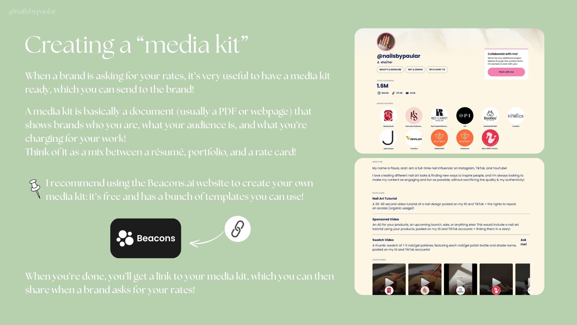 Nail Content Creation guide